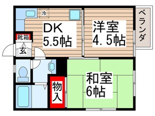 アクシスの物件間取画像